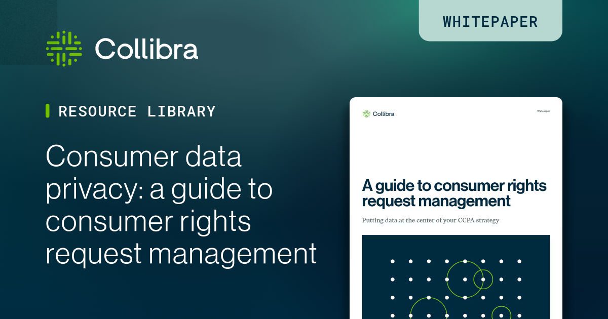 Consumer data privacy: a guide to consumer rights request management ...